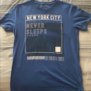 “NEW YORK CITY NEVER SLEEPS” Graphic tee